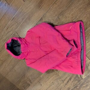 Burton Pink Hooded Winter Ski Jacket